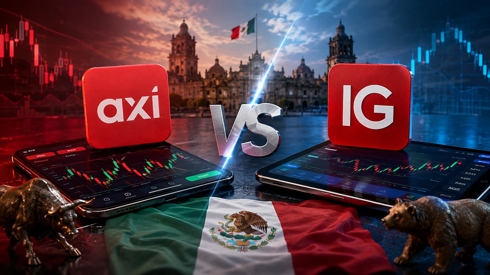 Comparativa Axi vs IG para usuarios que operan desde México