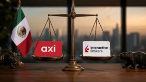 Comparativa entre Axi e Interactive Brokers para usuarios en México.