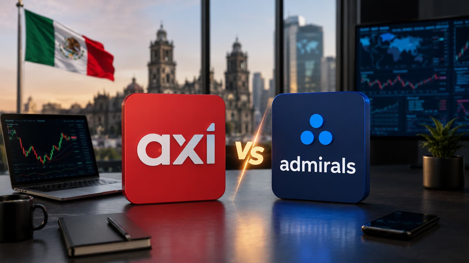 Comparativa entre Axi y Admirals para usuarios que operan desde México
