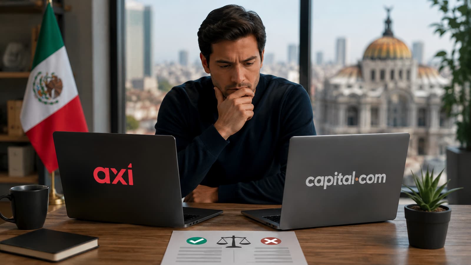 Comparativa entre Axi y Capital.com para usuarios en México