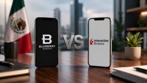 Comparativa entre Blueberry Markets e Interactive Brokers para usuarios de México
