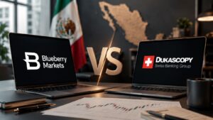 Comparativa entre Blueberry Markets y Dukascopy para traders de México