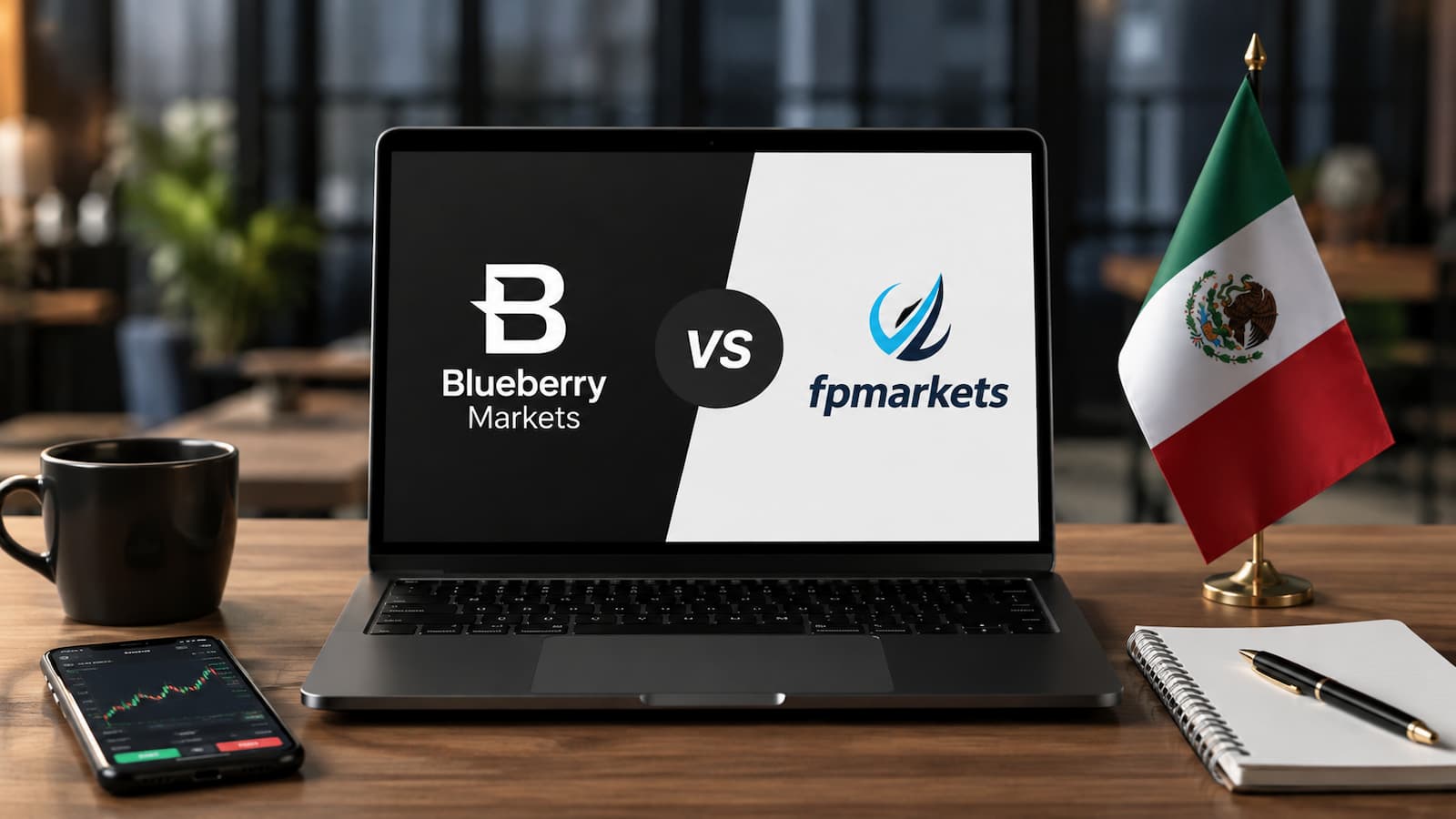 Comparativa entre Blueberry Markets y FP Markets para usuarios de México