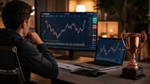 Competencia de RebelsFunding cuenta demo y premios Copper bajo reglas de drawdown.