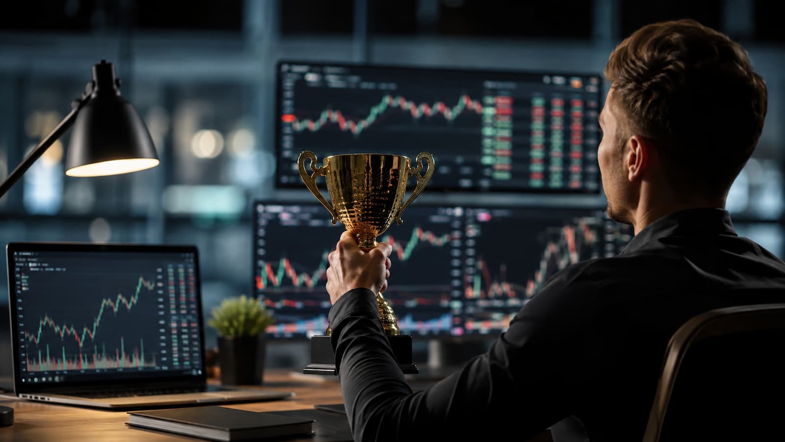Concurso de trading de OQtima con requisitos de depósito y volumen.