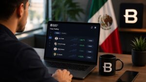 Copy trading en Blueberry Markets en México