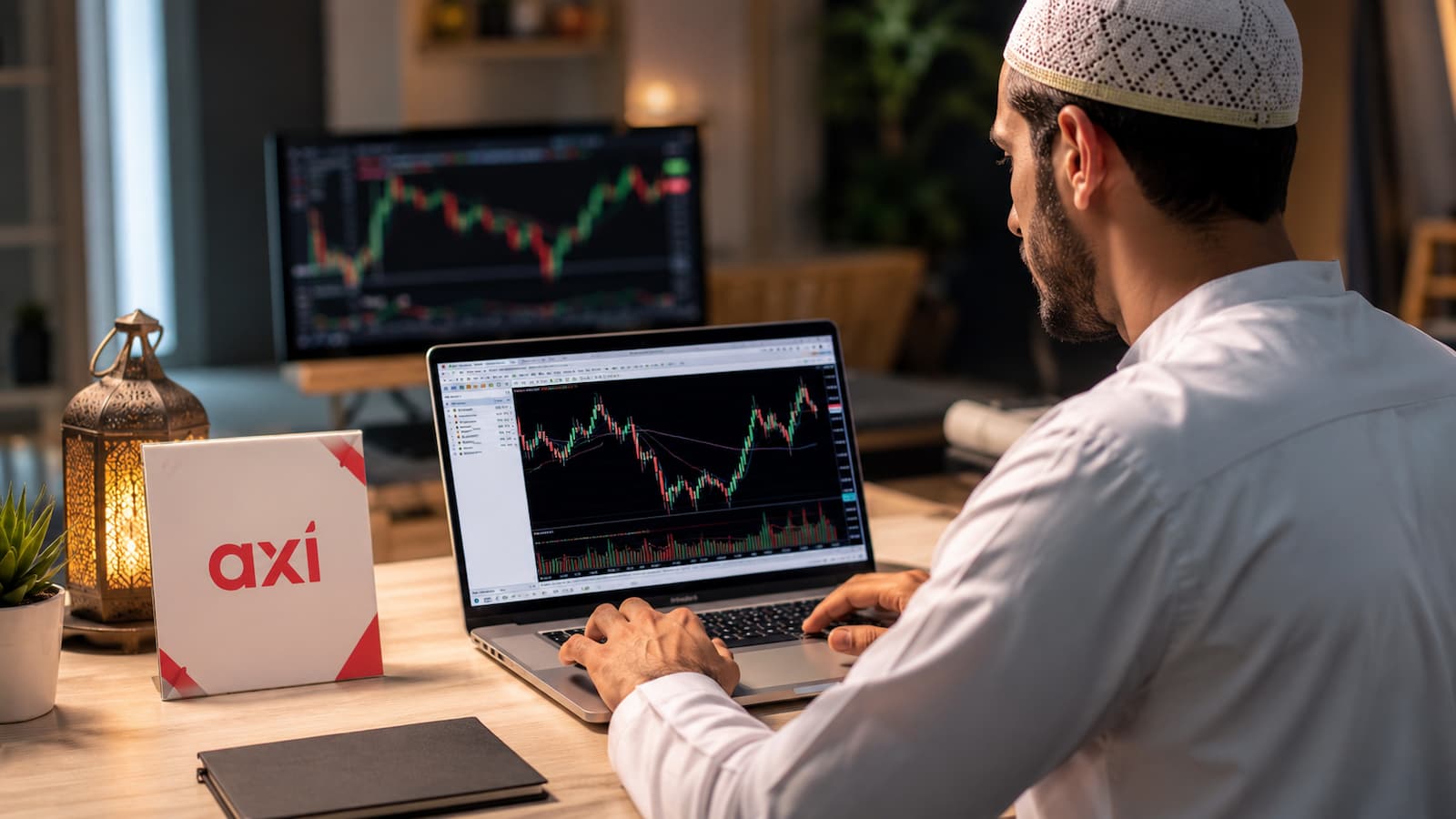 Cuenta islámica de Axi en MetaTrader para operar sin swaps