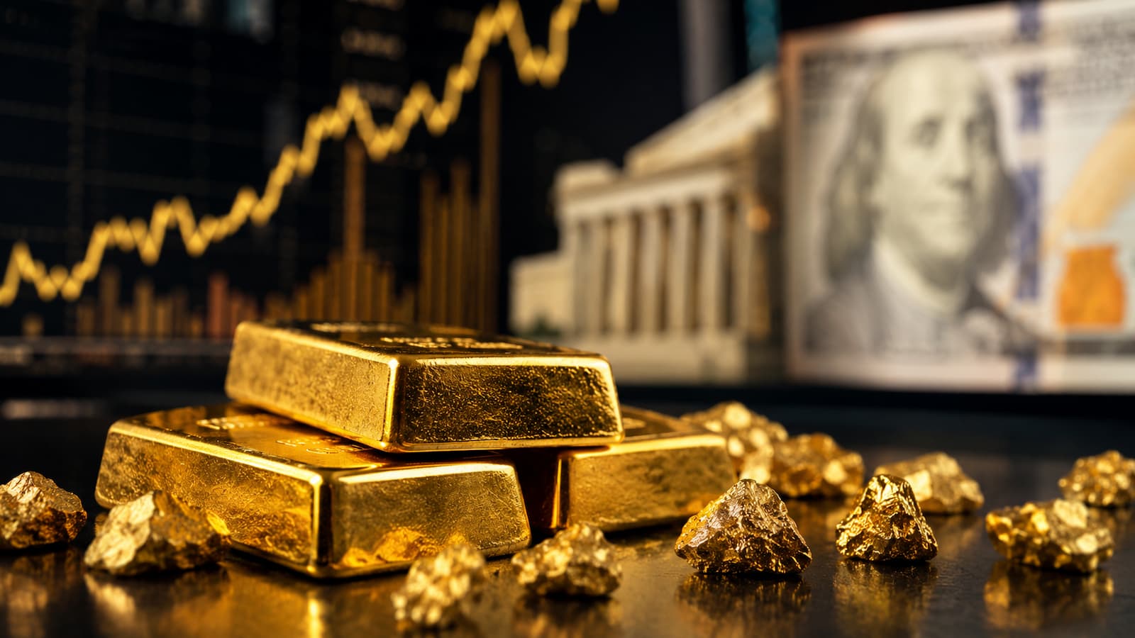 El oro toca máximos de tres meses mientras el mercado reevalúa dólar y rendimientos.