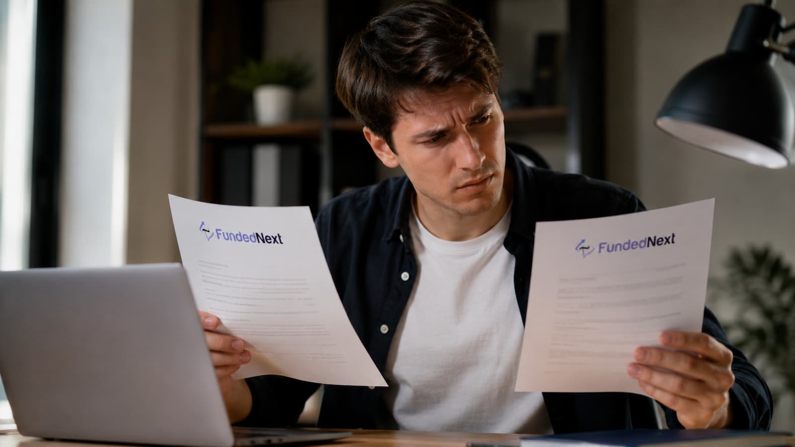 FundedNext ofrece respuestas distintas sobre la inactividad de sus cuentas CFD.
