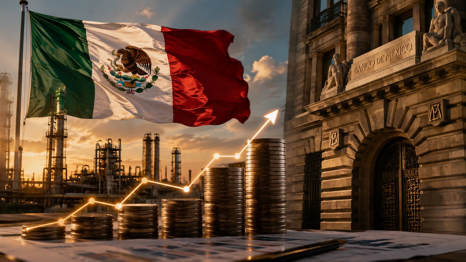 La industria de junio pondrá a prueba la lectura sobre crecimiento Banxico y el peso mexicano.