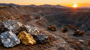 La minería mexicana creció en el IGAE mientras bajó la producción de oro plata y zinc en junio.