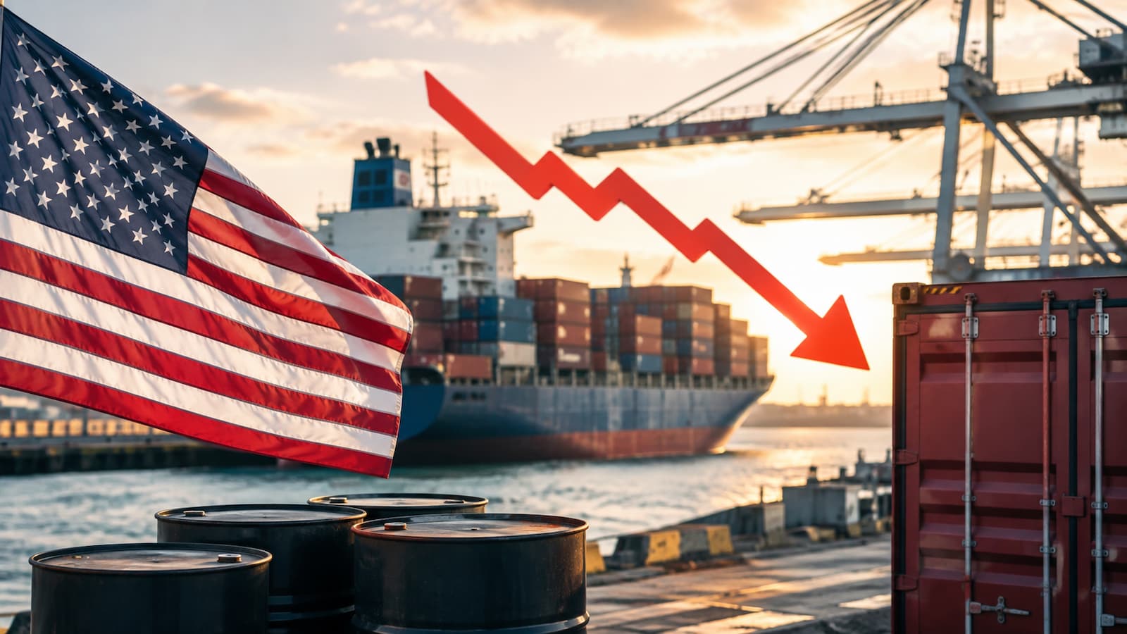 Los precios de importación de EE.UU. bajaron en julio con el combustible como principal factor.