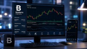 MT4 Blueberry Markets con gráficos cuentas CFD y herramientas de trading
