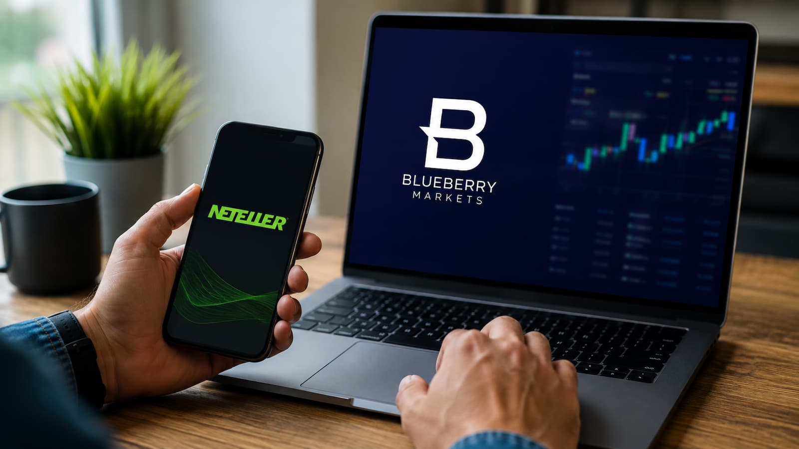 Neteller como método de pago para operar con Blueberry Markets en México