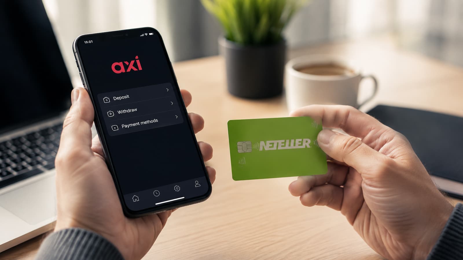 Neteller en Axi depósitos retiros y costes a revisar (1)