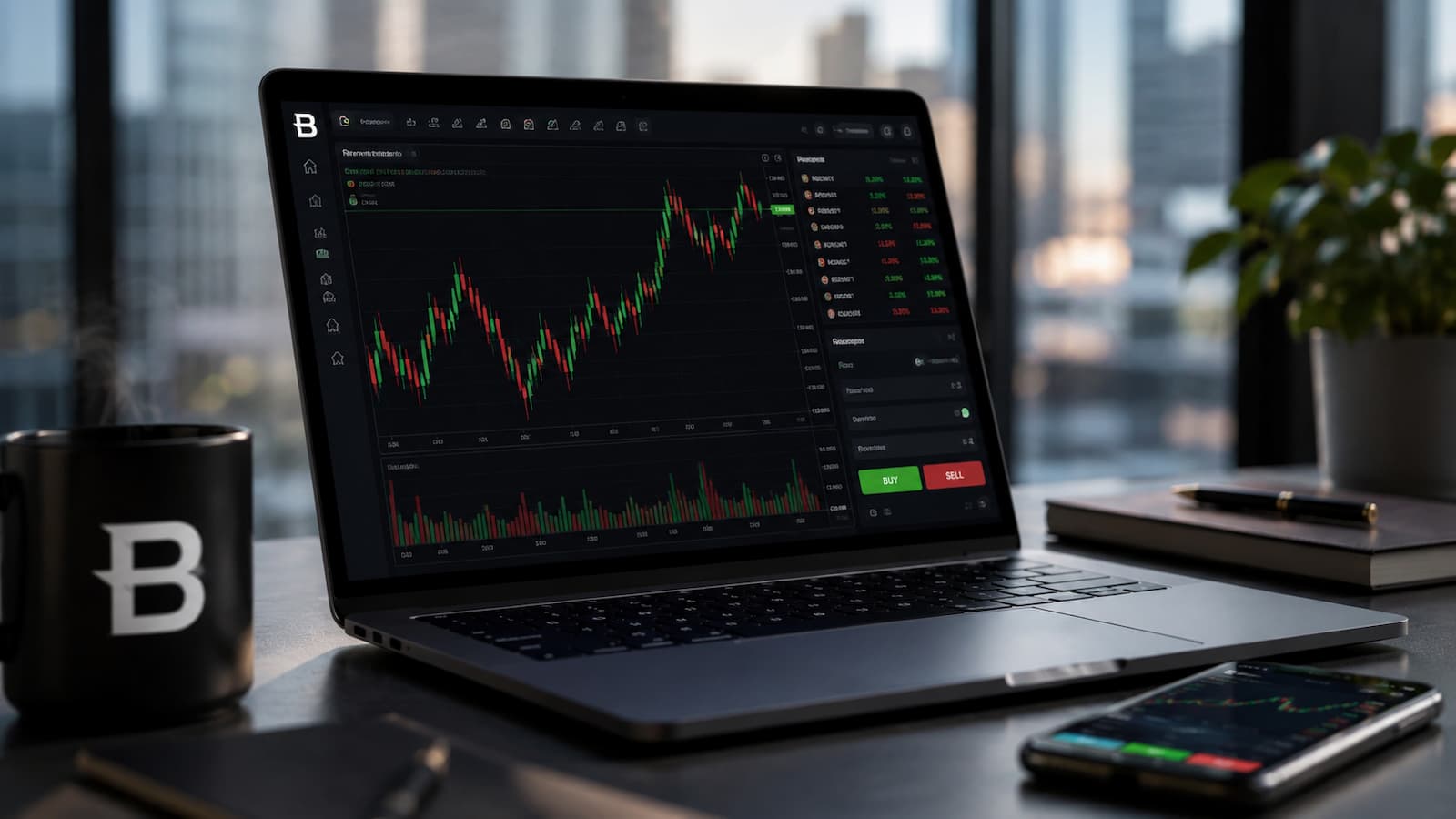 Plataforma de trading con CFDs sobre acciones