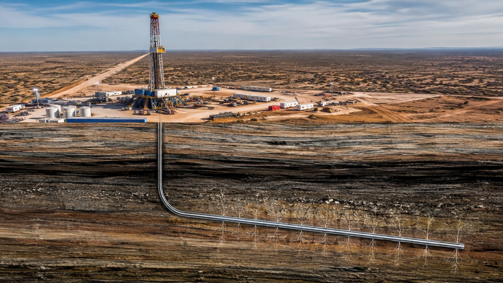 Pozos horizontales más largos elevan la productividad petrolera del Pérmico.