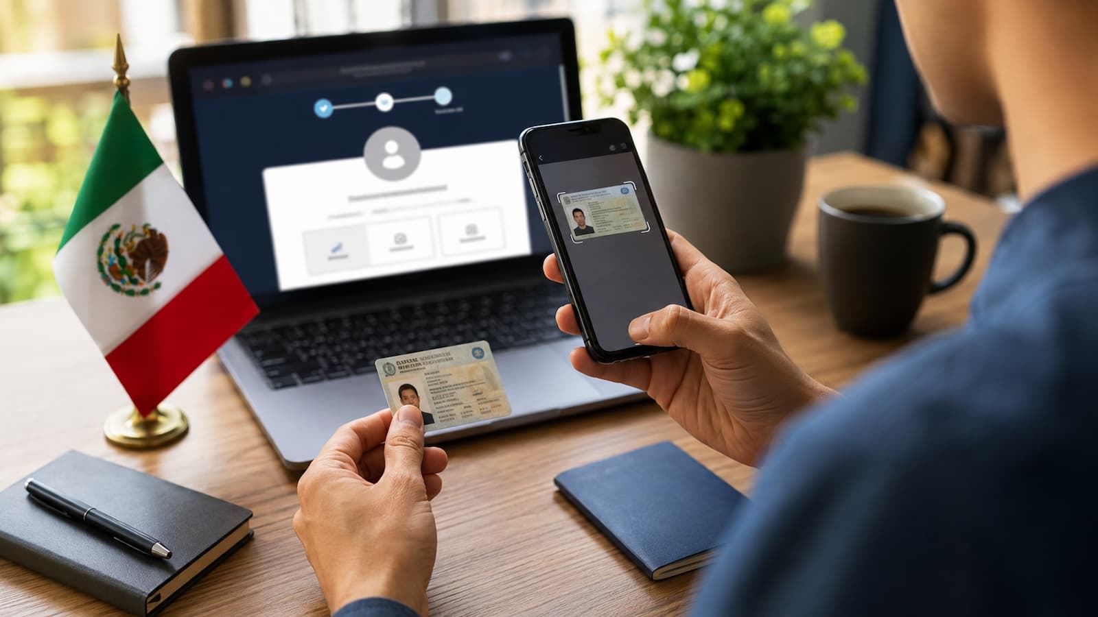 Registro de cuenta en Axi desde México con verificación y documentos