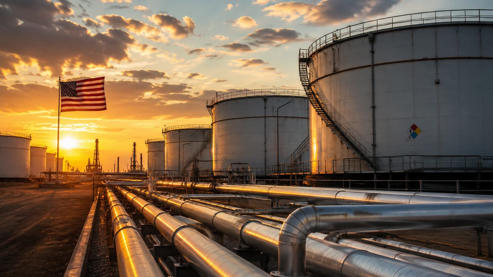 Tanques de crudo y combustibles reflejan la divergencia entre inventarios de EE. UU.