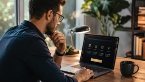 Trader revisa condiciones de una promoción antes de registrarse