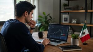 Usuario revisa métodos de fondeo local en IBKR desde México.