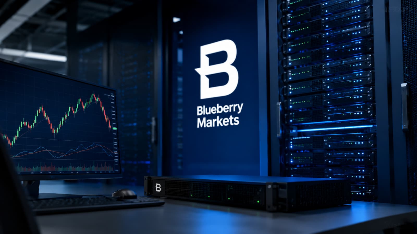 VPS de Blueberry Markets para operar con baja latencia