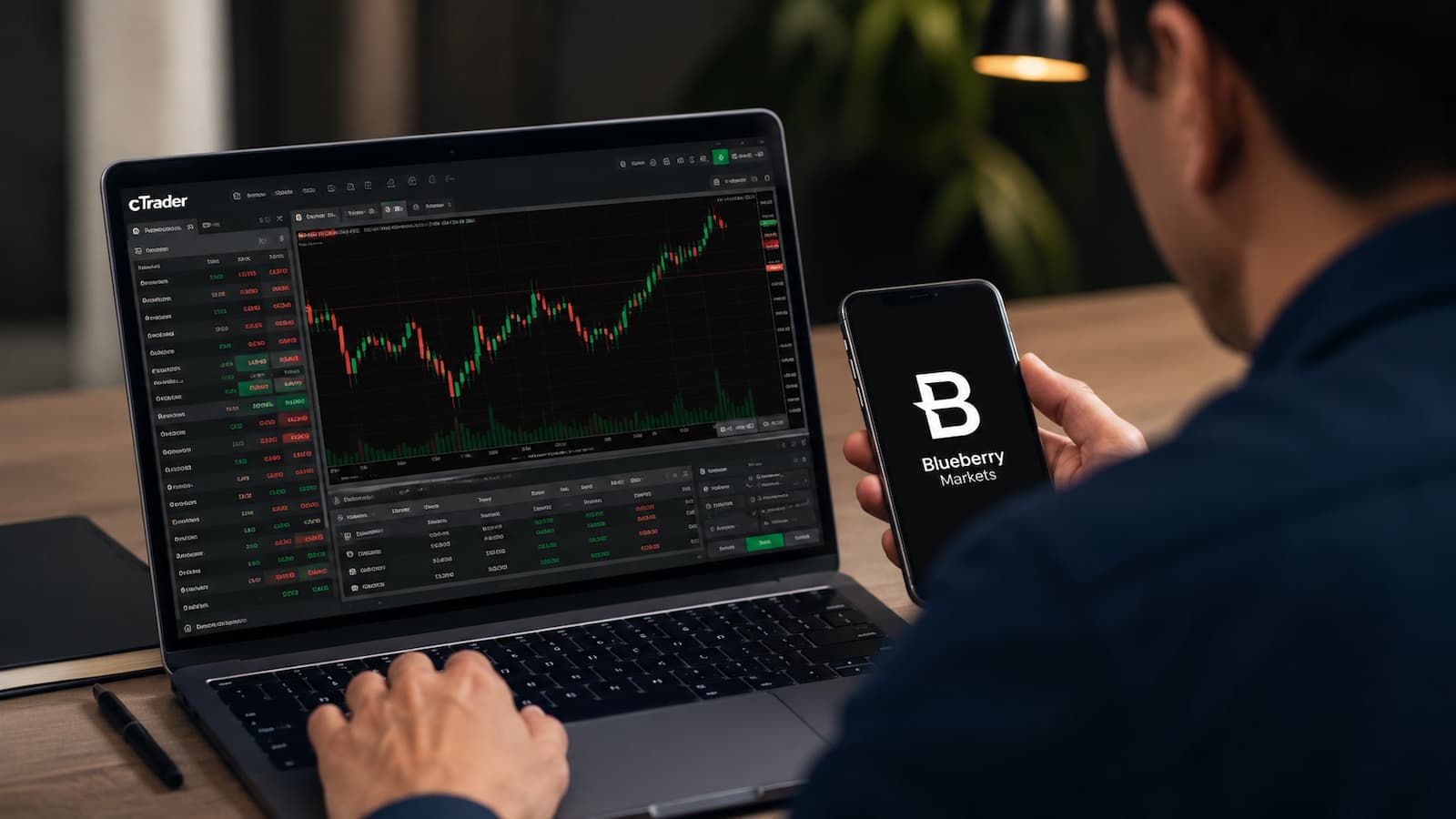 cTrader en Blueberry Markets para traders que comparan plataformas en México