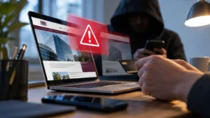 Alerta de la FCA sobre dominios clon que usan datos reales de una firma registrada.