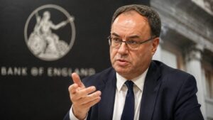 Andrew Bailey gobernador del Banco de Inglaterra vuelve al foco antes del 4 de septiembre.