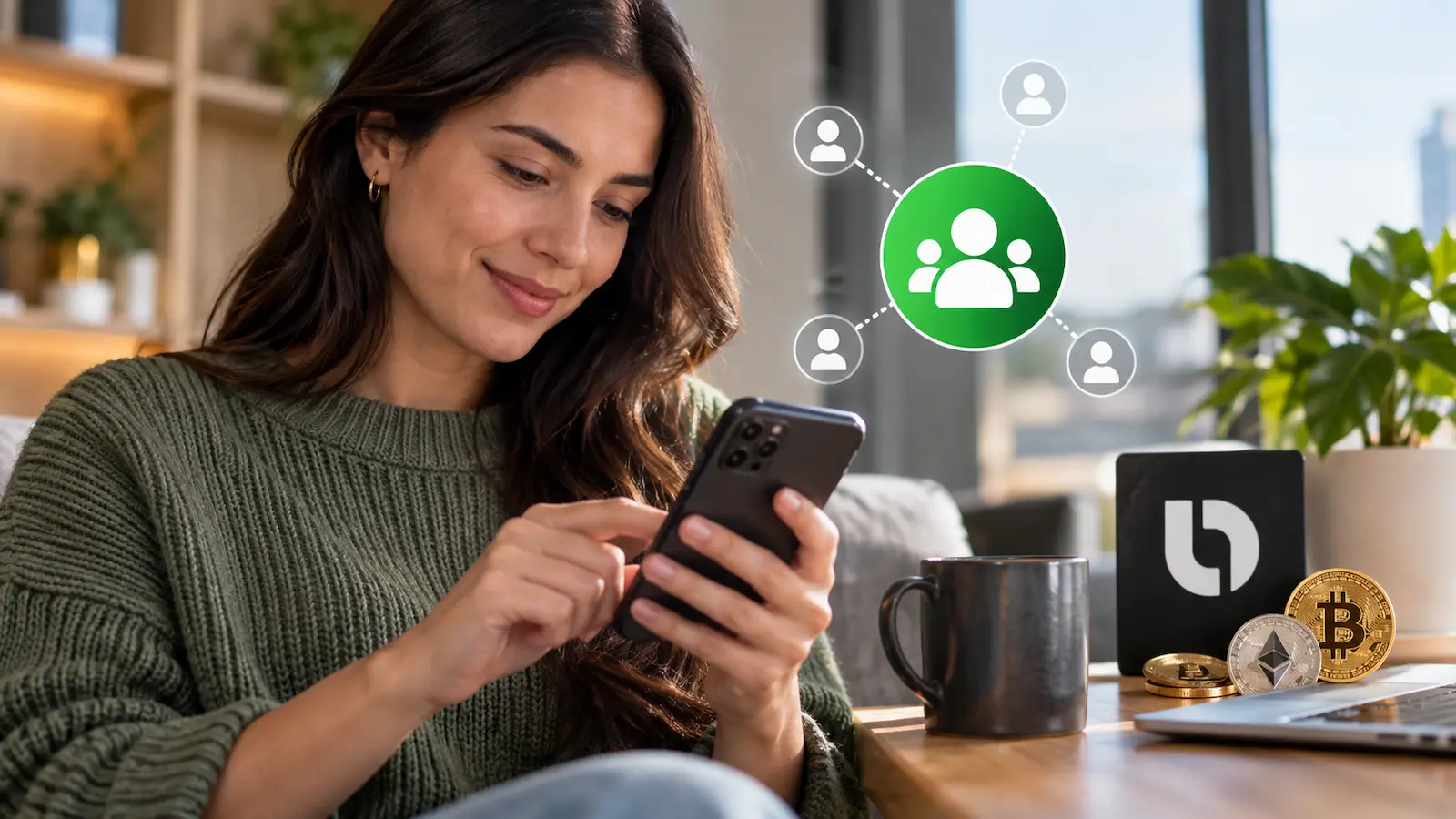 App de Bitso con programa de referidos y condiciones por revisar.