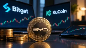 BYDUSDT llega a perpetuos 24 7 en Bitget y KuCoin con riesgos de derivados.