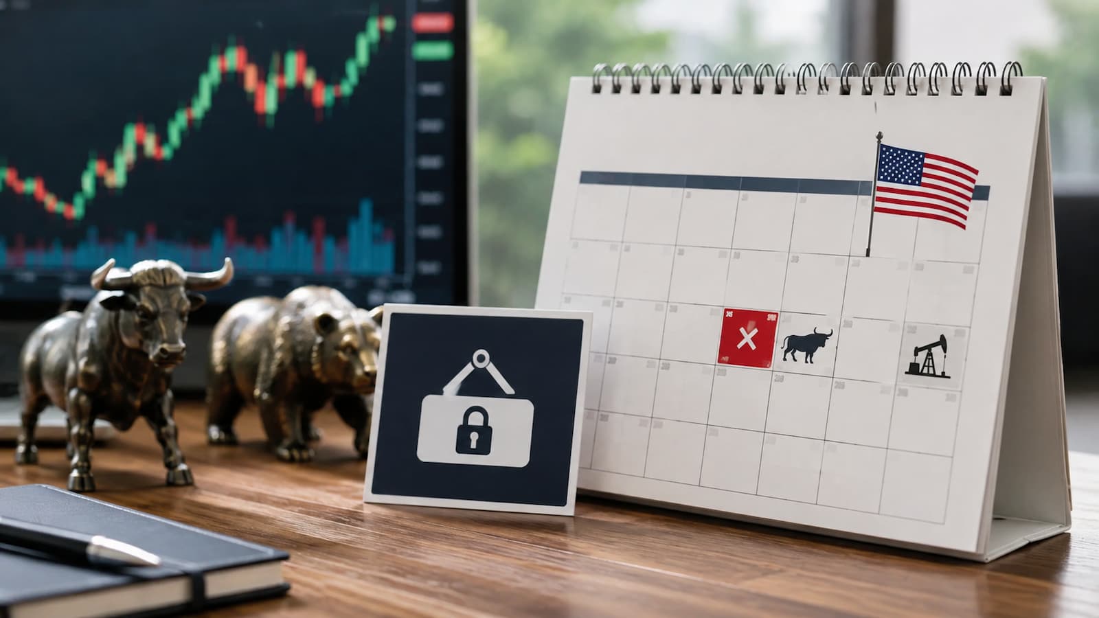 Calendario de trading con cierres por Labor Day en CFDs de EE. UU.