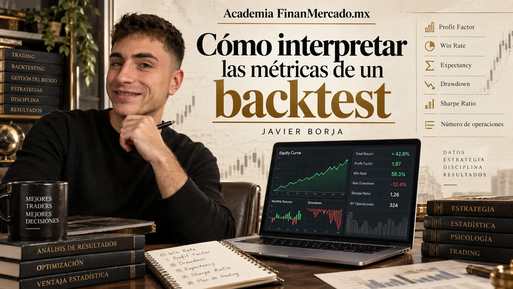 Cómo interpretar las métricas de un backtest