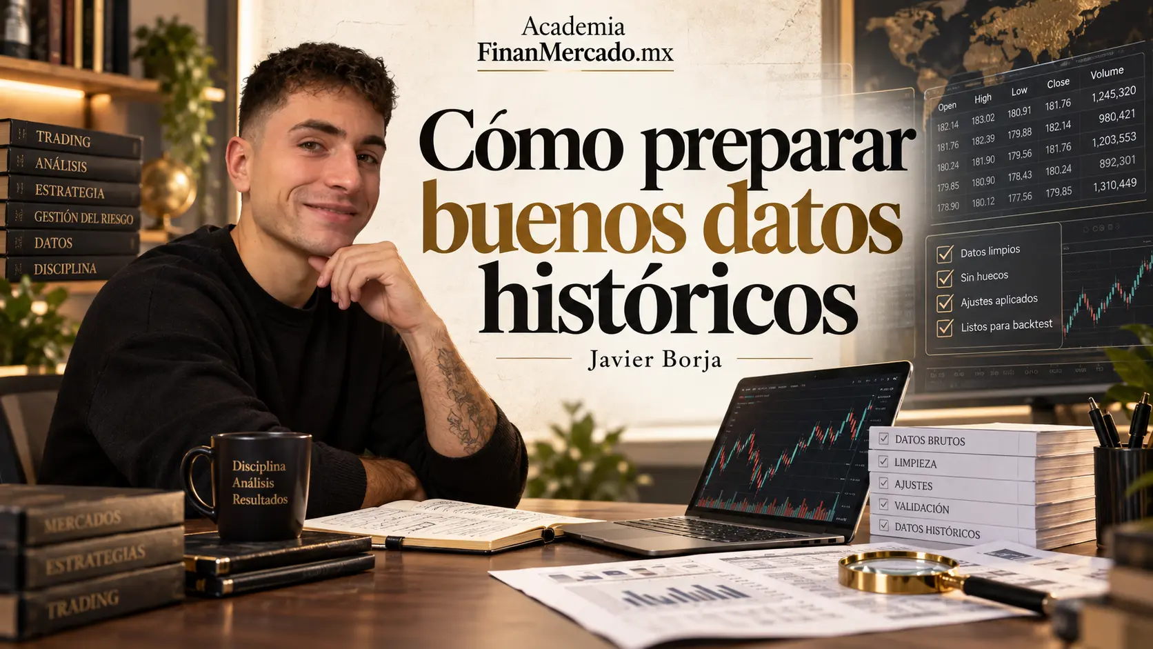 Cómo preparar buenos datos históricos