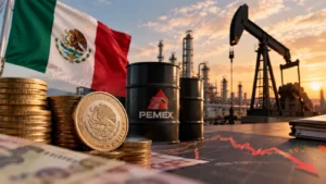 Déficit deuda Pemex petróleo y tipo de cambio marcarán la lectura fiscal del peso.