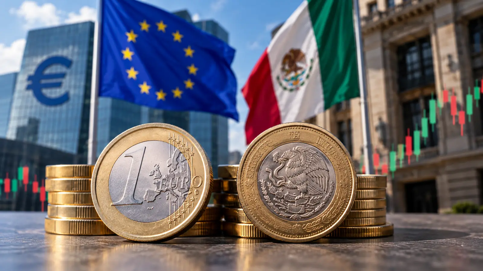 EUR MXN afronta una semana marcada por la inflación de México y la decisión del BCE.