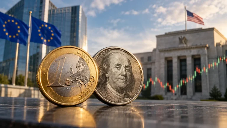 El EUR USD ronda 1.16 mientras el mercado compara las señales del BCE y la Fed.