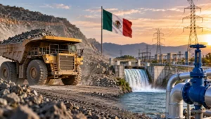El INPP refleja el contraste entre minería y electricidad agua y gas en México.