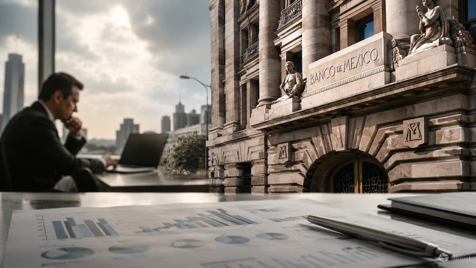 El PIB mejora pero la cautela empresarial sigue marcando la lectura para Banxico.