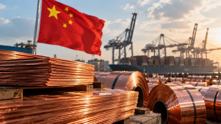 El PMI manufacturero de China vuelve a expansión y pone al cobre bajo la lupa.