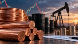 El cobre pierde impulso tras máximos mientras petróleo tasas e inventarios cambian la lectura.