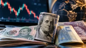 El dólar presiona a USD MXN EUR USD y GBP USD antes del cierre semanal.