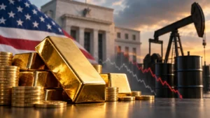 El oro rebota mientras bajan el petróleo y los rendimientos de los bonos de EE.UU.