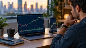 Futuros E nano de CME en Webull menor tamaño riesgo vigente