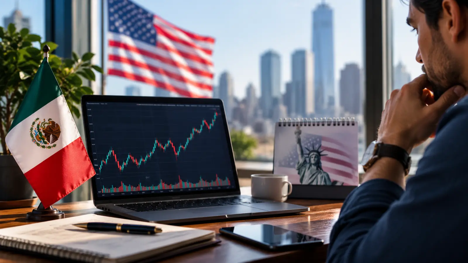 Horarios de mercado por Labor Day vistos desde México