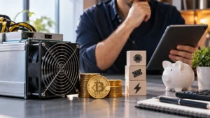 KuMining separa hashrate cupones y costes eléctricos en sus planes de minería.