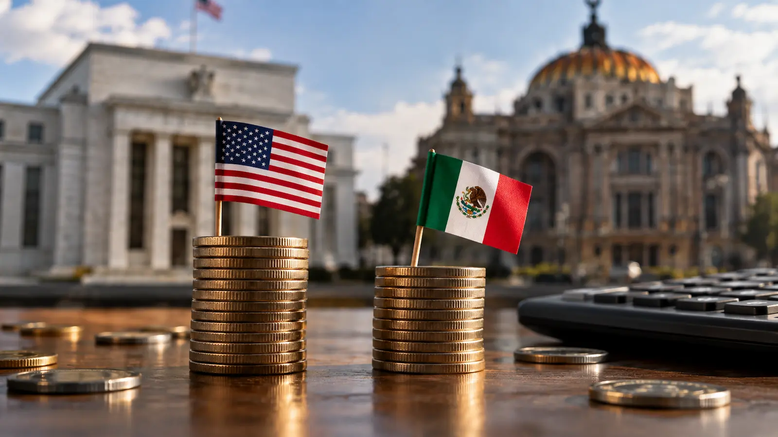 La Fed elevó la tasa a 3.75% 4.00% y estrechó el diferencial frente a Banxico.