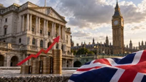 La inflación británica sube a 3.1% mientras el BoE mantiene su tasa en 3.75%.