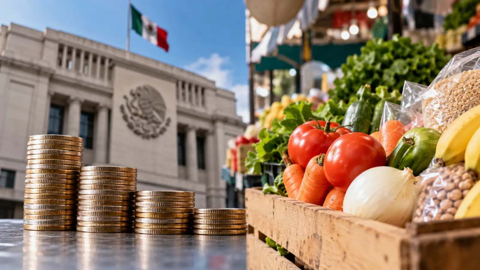 La tasa de Banxico sigue en 6.50% mientras la canasta alimentaria avanza a otro ritmo.