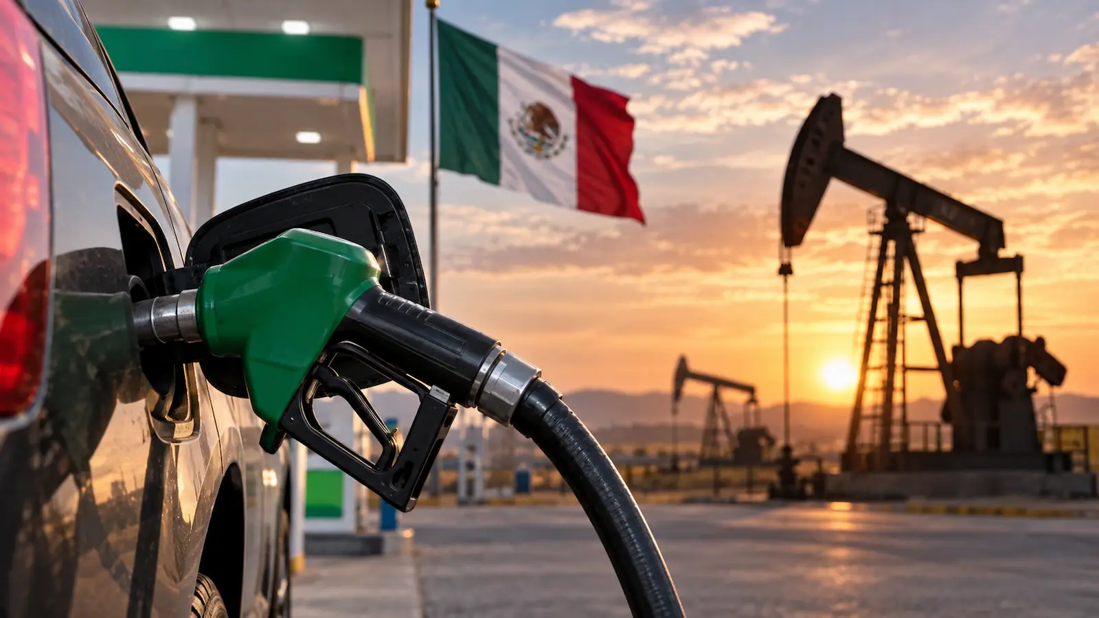 México reduce el IEPS efectivo al diésel mientras el petróleo vuelve a subir.